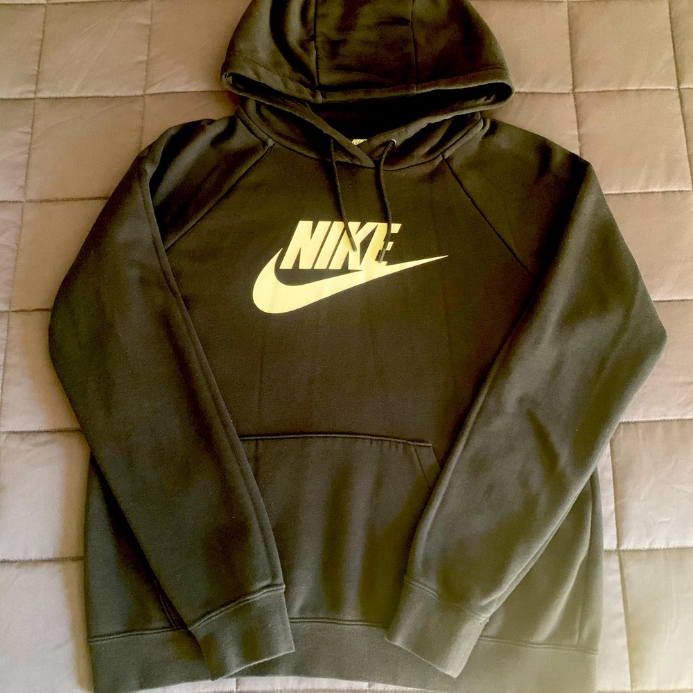 Nike logo black hoodie